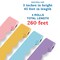 Carson Dellosa Spring Bulletin Board Borders - 260ft Pink, Yellow, Blue, Purple Pastel Classroom Décor, Teacher Supply, School, Office Cork or Whiteboard, Wall, Locker, Party Decoration 4 Pack